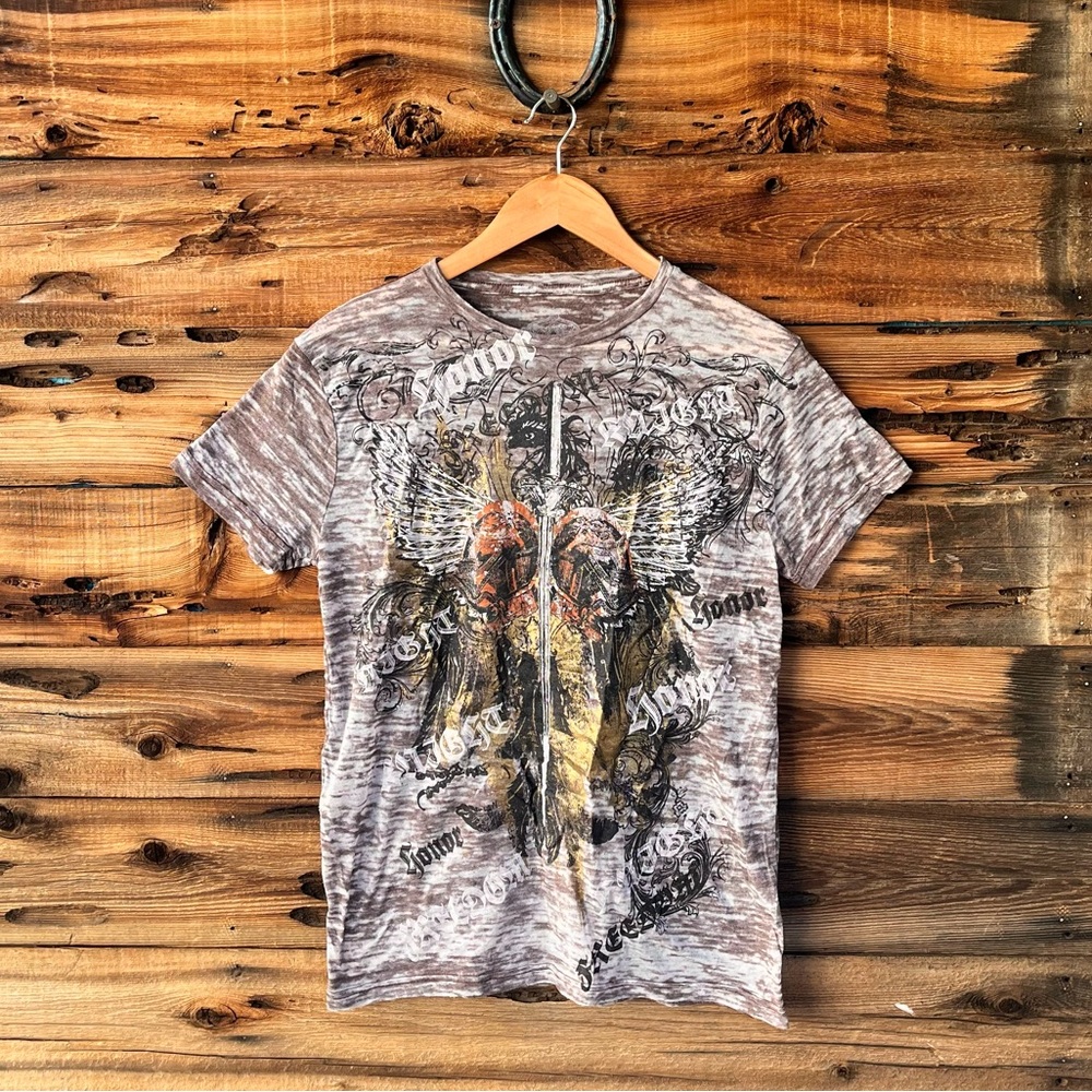 ROMEO & JULIET COUTURE | Graphic Print T-Shirt M